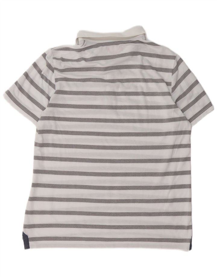 Guess Polo Shirt til mænd 2XL Hvidstribet