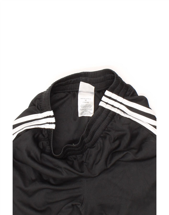 ADIDAS Boys Sport Shorts 10-11 Years Medium Black Polyester Vintage Adidas and Second-Hand Adidas from Messina Hembry 