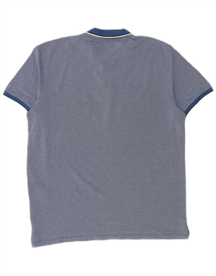 Jack & Jones herre poloshirt XL blå bomuld