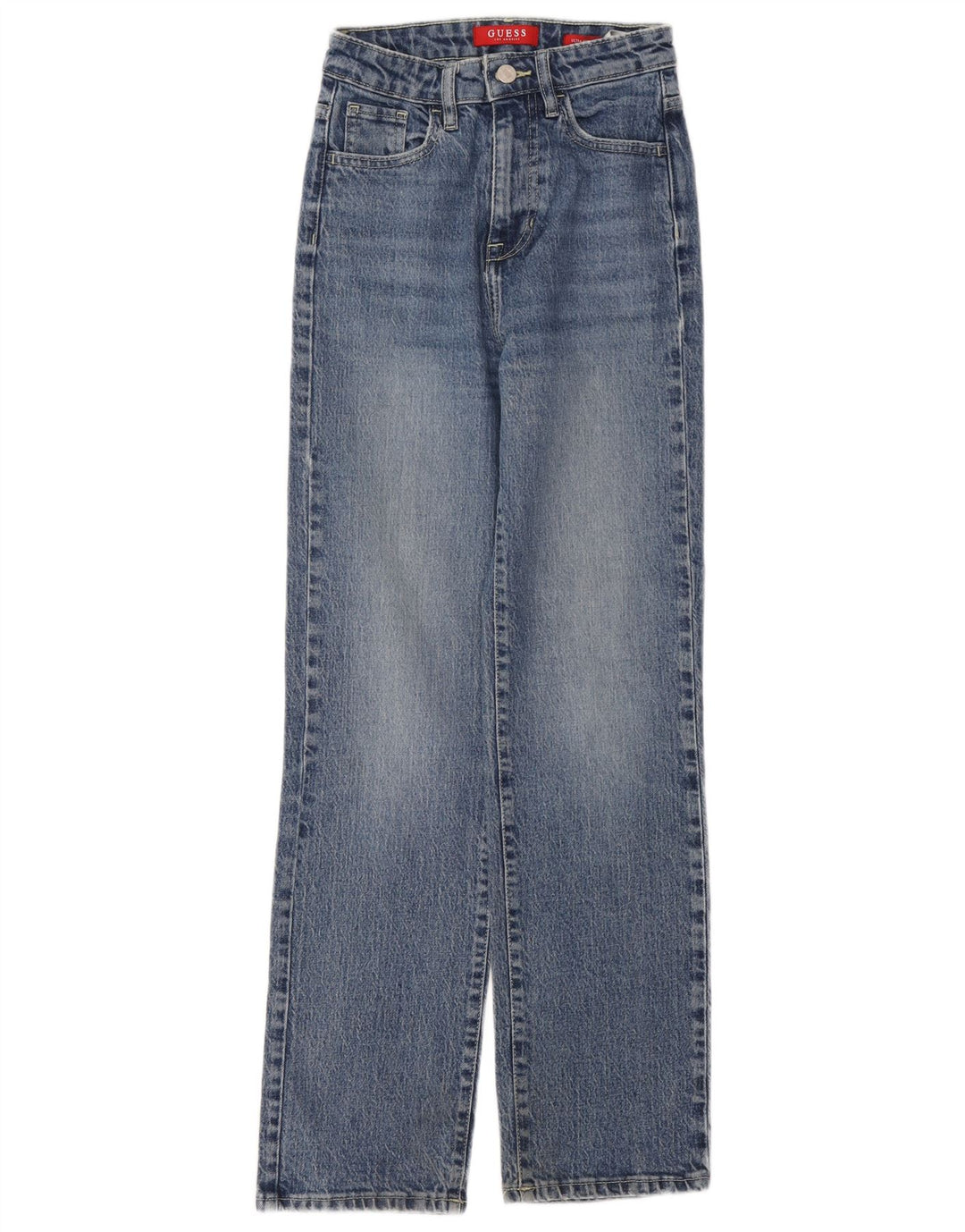 Guess lige damejeans W24 L29 blå bomuld