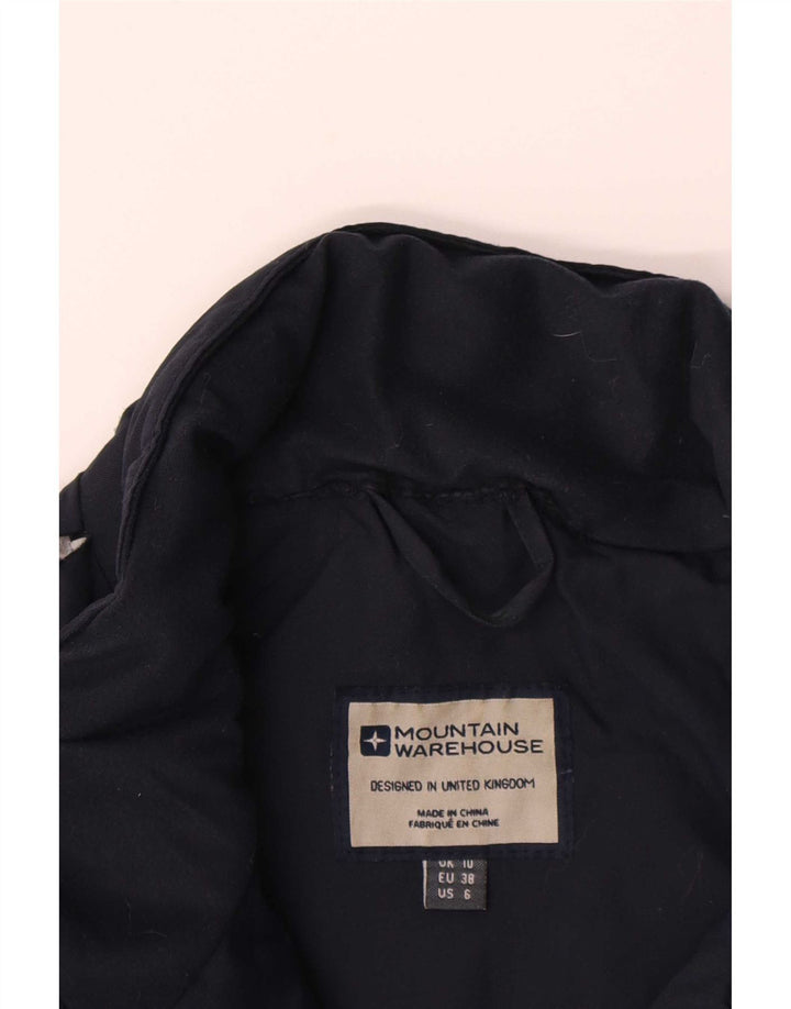 Mountain Warehouse Dame Oversized Parka Jacket UK 10 Small Navy Blue
