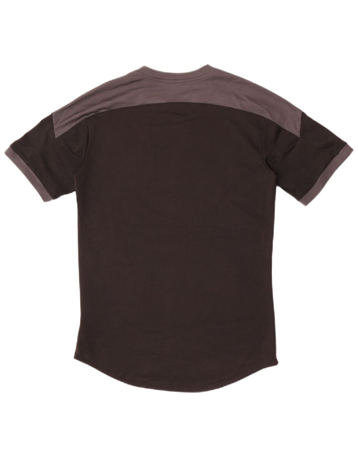 Puma Herre Dartford FC T-shirt Top Medium Sort Colourblock Polyester
