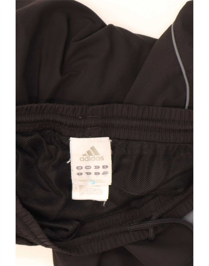 Adidas Herre Bermuda Sport Shorts UK 38 Medium Sort Colourblock Polyester