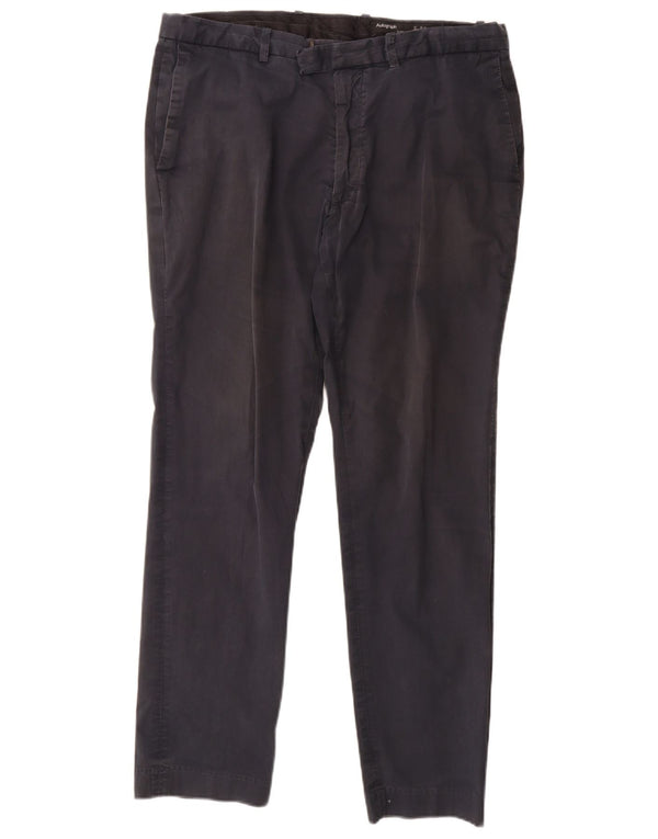 Marks & Spencer Herre Autograph Slim Fit Chino Bukser W36 L31 Navy Blue
