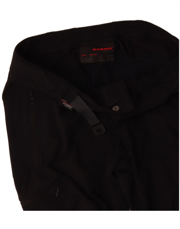 MAMMUT Dame Lige Cargo Casual Bukser W32 L30 Sort Colourblock