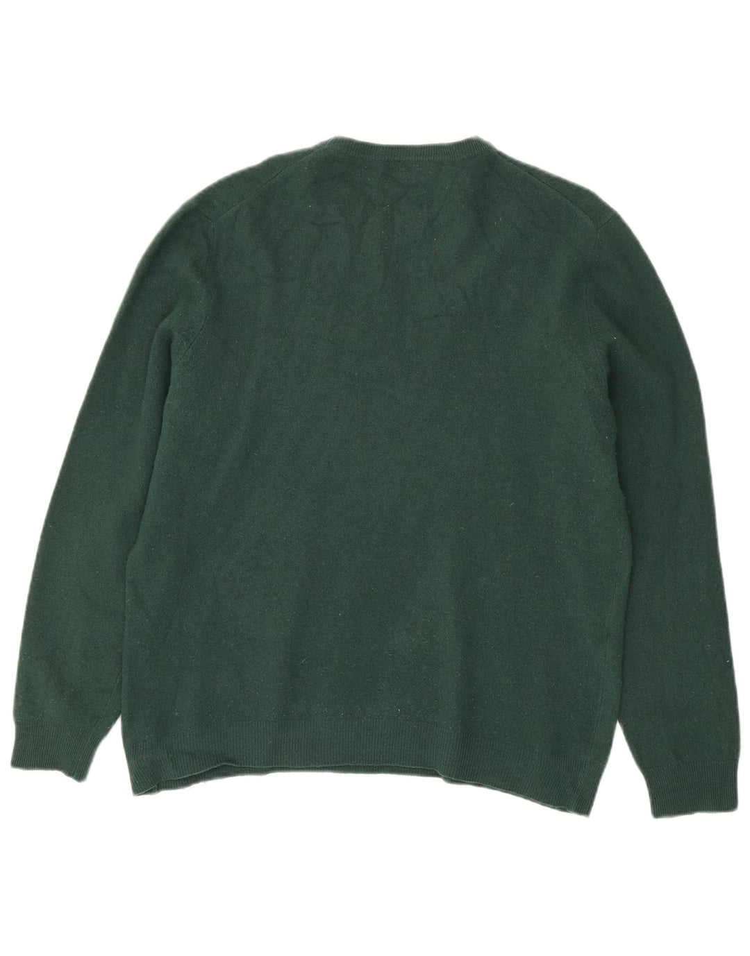 Benetton Dame Jumper Sweater UK 16 Stor Grøn