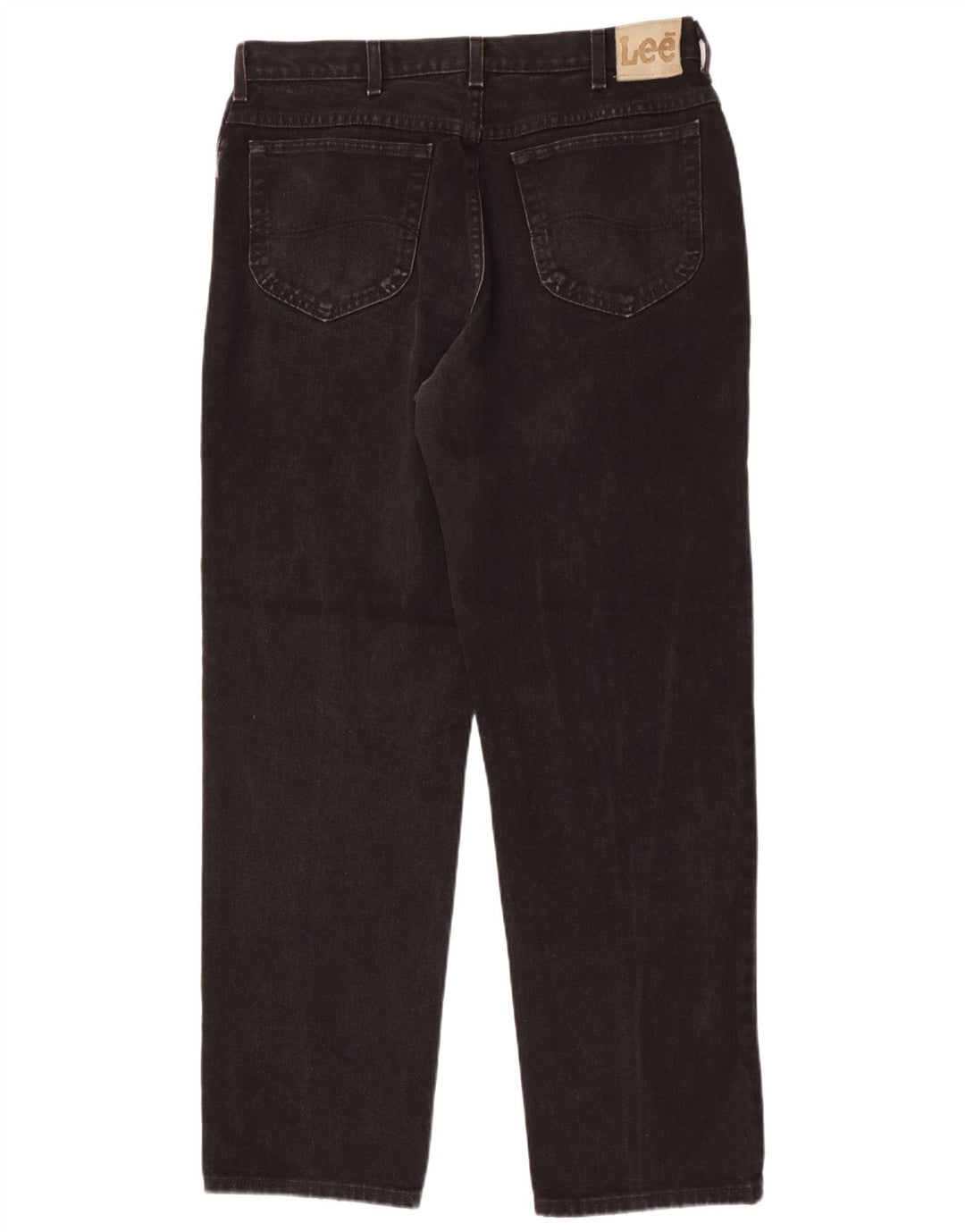 Lee Straight Jeans til mænd W34 L32 Sort