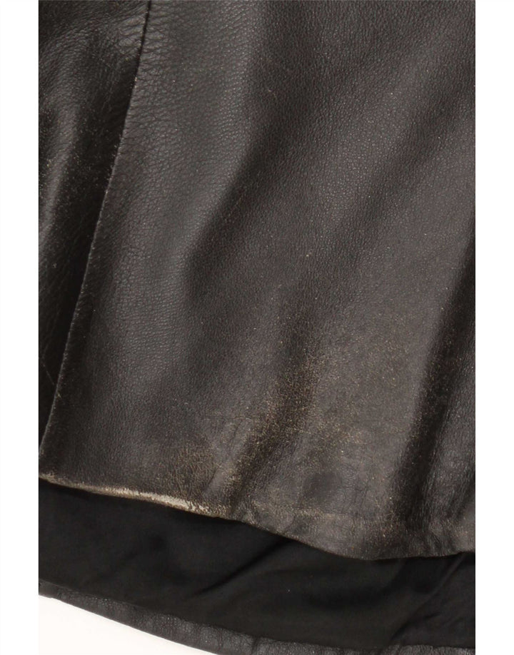 Vintage herre læderjakke UK 36 Small Black
