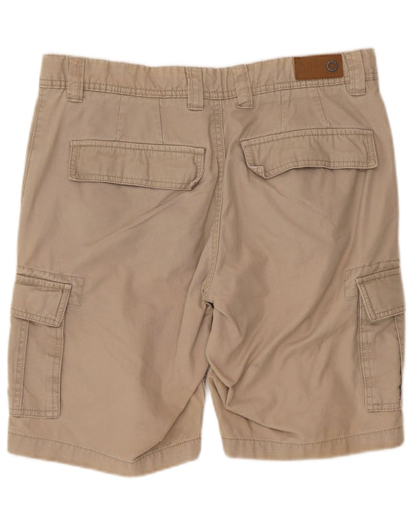 Dacks Herre Regular Fit Cargo Shorts IT 48 Medium W32 Beige Bomuld