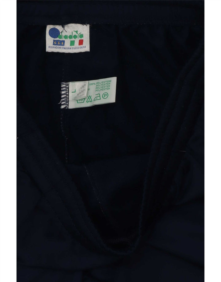 Diadora Herre træningsdragt Bukser Large Navy Blue Polyester