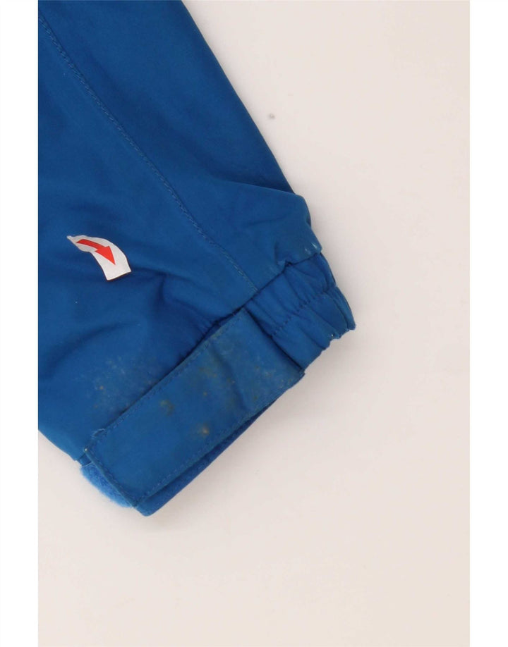 Helly Hansen Drenge Grafisk Hætte Regnjakke 13-14 År Blå Polyester