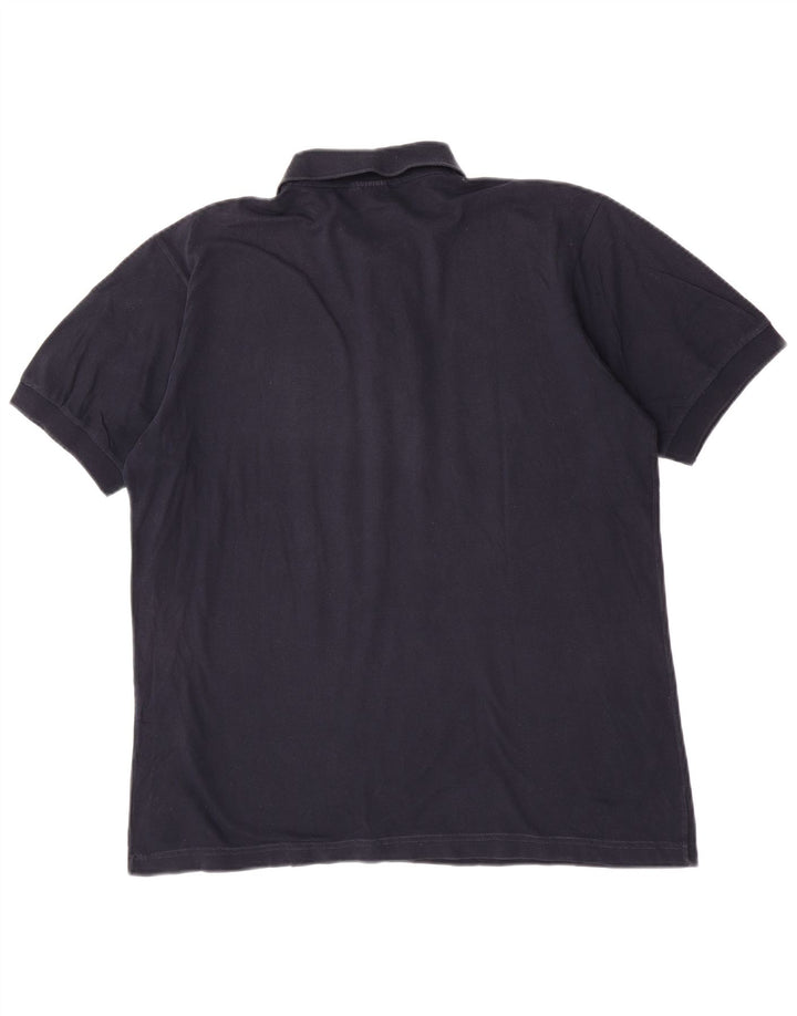 Sergio Tacchini Herre poloshirt Stor marineblå bomuld