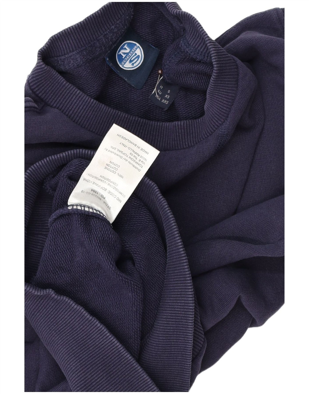 North Sails Herre Sweatshirt Jumper Small Navy Blue Bomuld