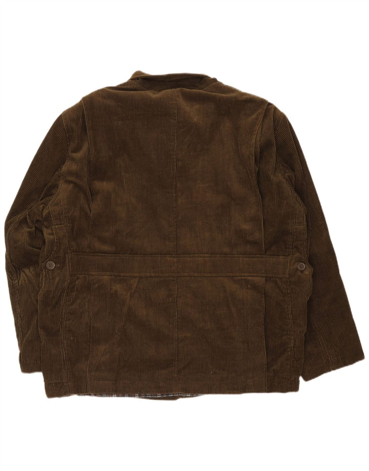 Hunter Herre Corduroy Jacket IT 50 Stor Brun Bomuld