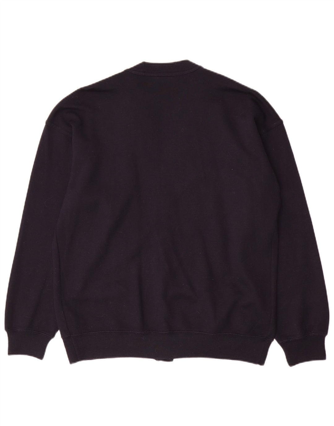 Paul & Shark Herre cardigan sweater Stor marineblå uld