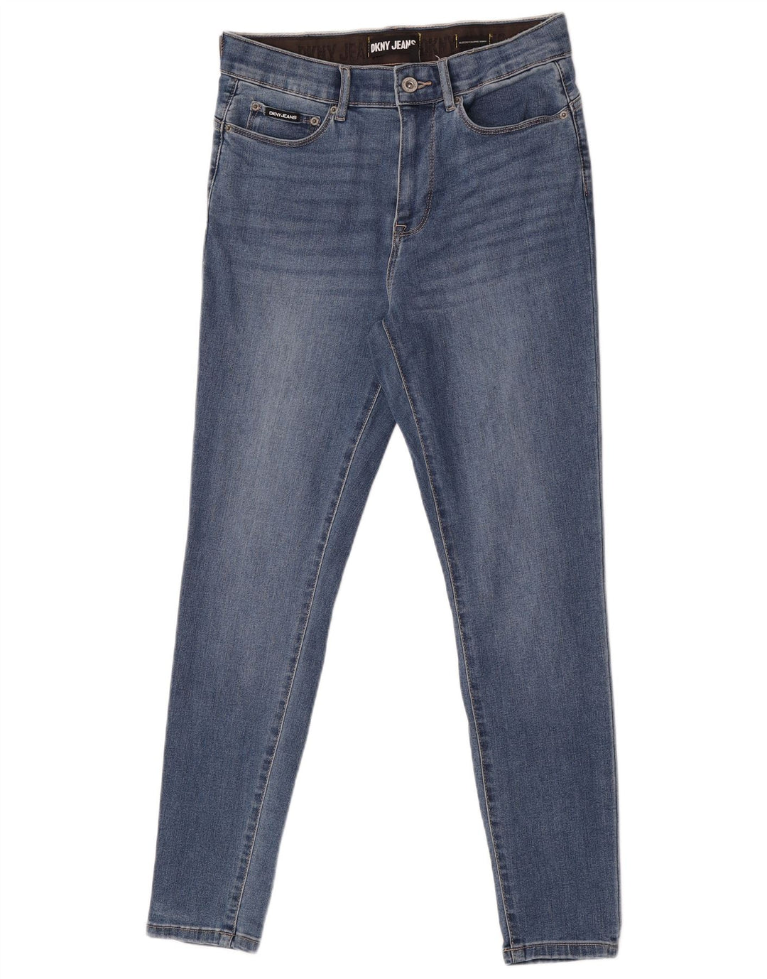 Dkny Dame Skinny Jeans US 8 Medium W29 L29 Blå
