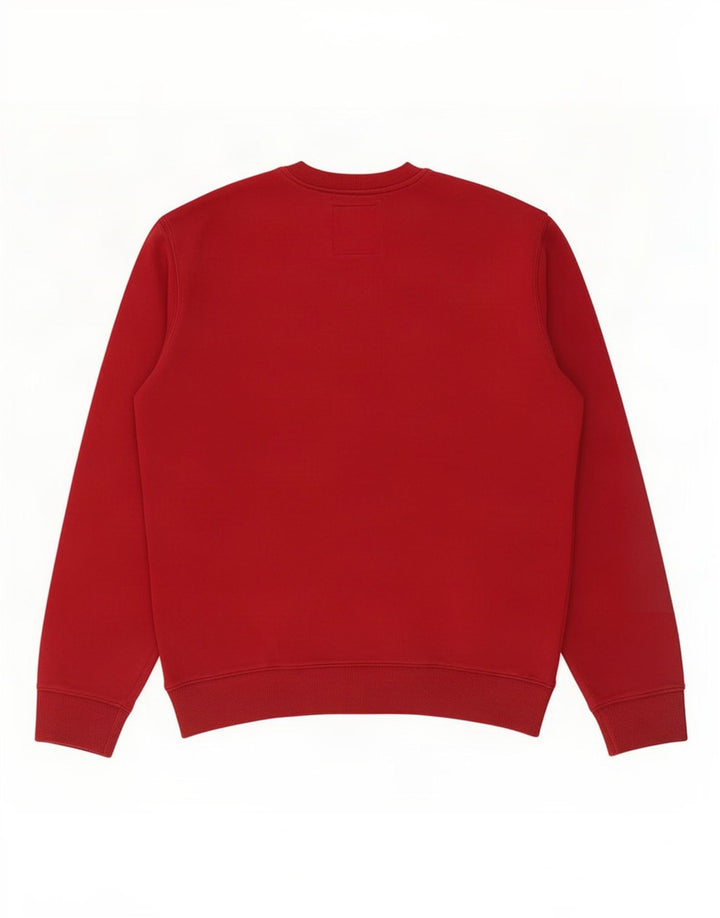 Vans Herre grafisk sweatshirt Jumper Medium rødbrun bomuld