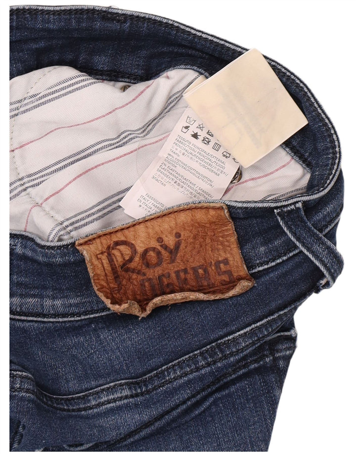 Roy Rogers Herre Slim Jeans W33 L28 Marineblå Bomuld