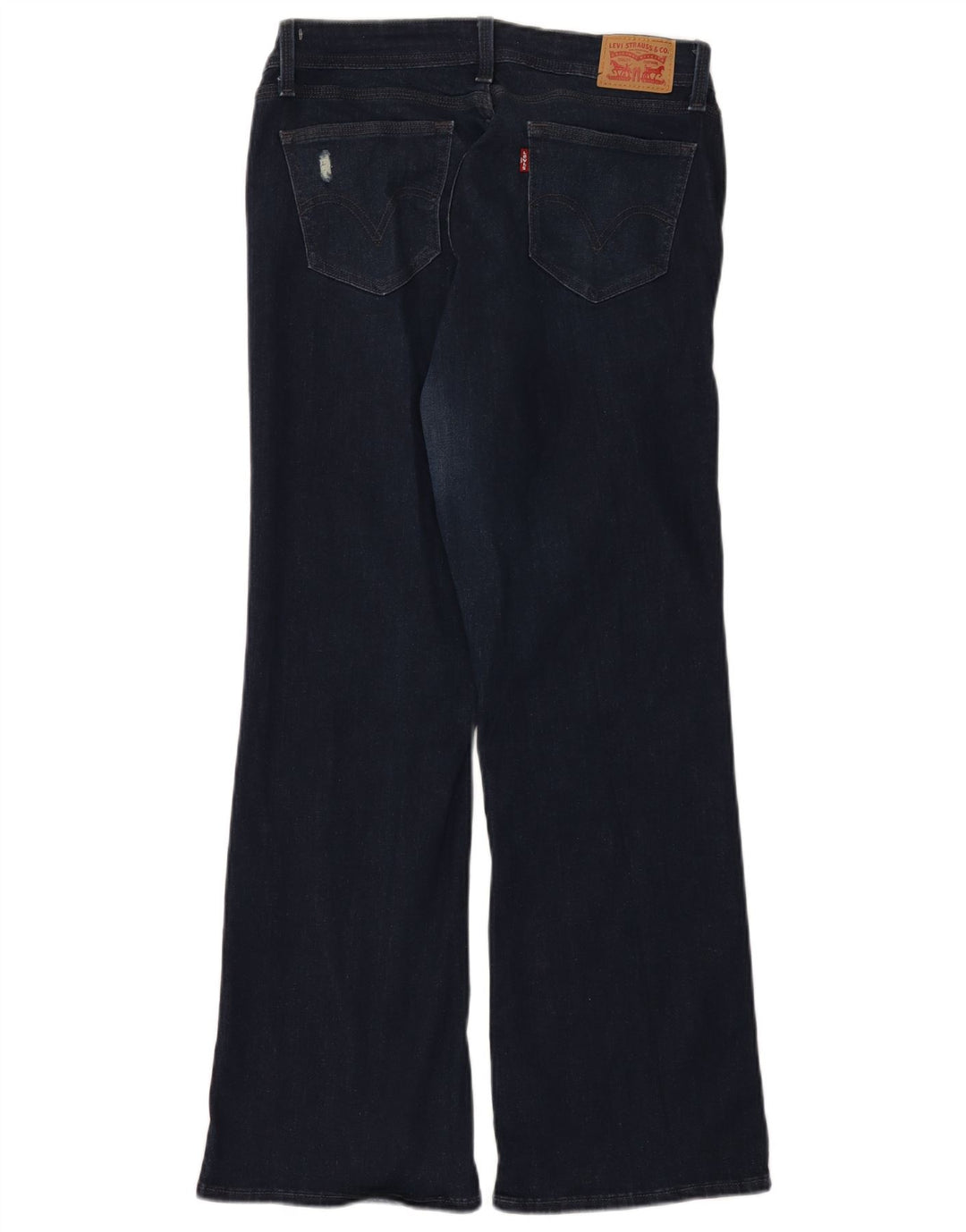 Levi's Dame 529 Curvy Bootcut Jeans W31 L30 Marineblå Bomuld