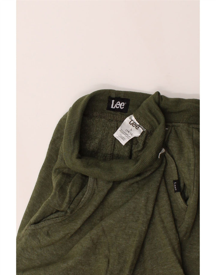 LEE Boys Sport Shorts 14-15 Years Large Green Cotton Vintage Lee and Second-Hand Lee from Messina Hembry 