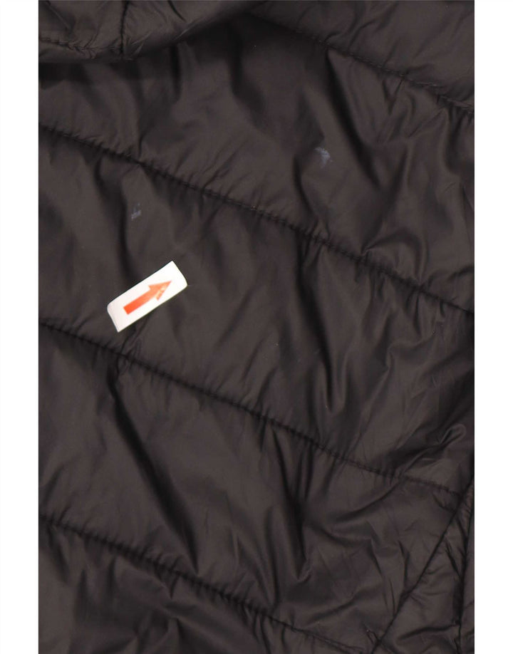 Hugo Boss Herre hættepolstret jakke UK 44 2XL Sort Polyamid