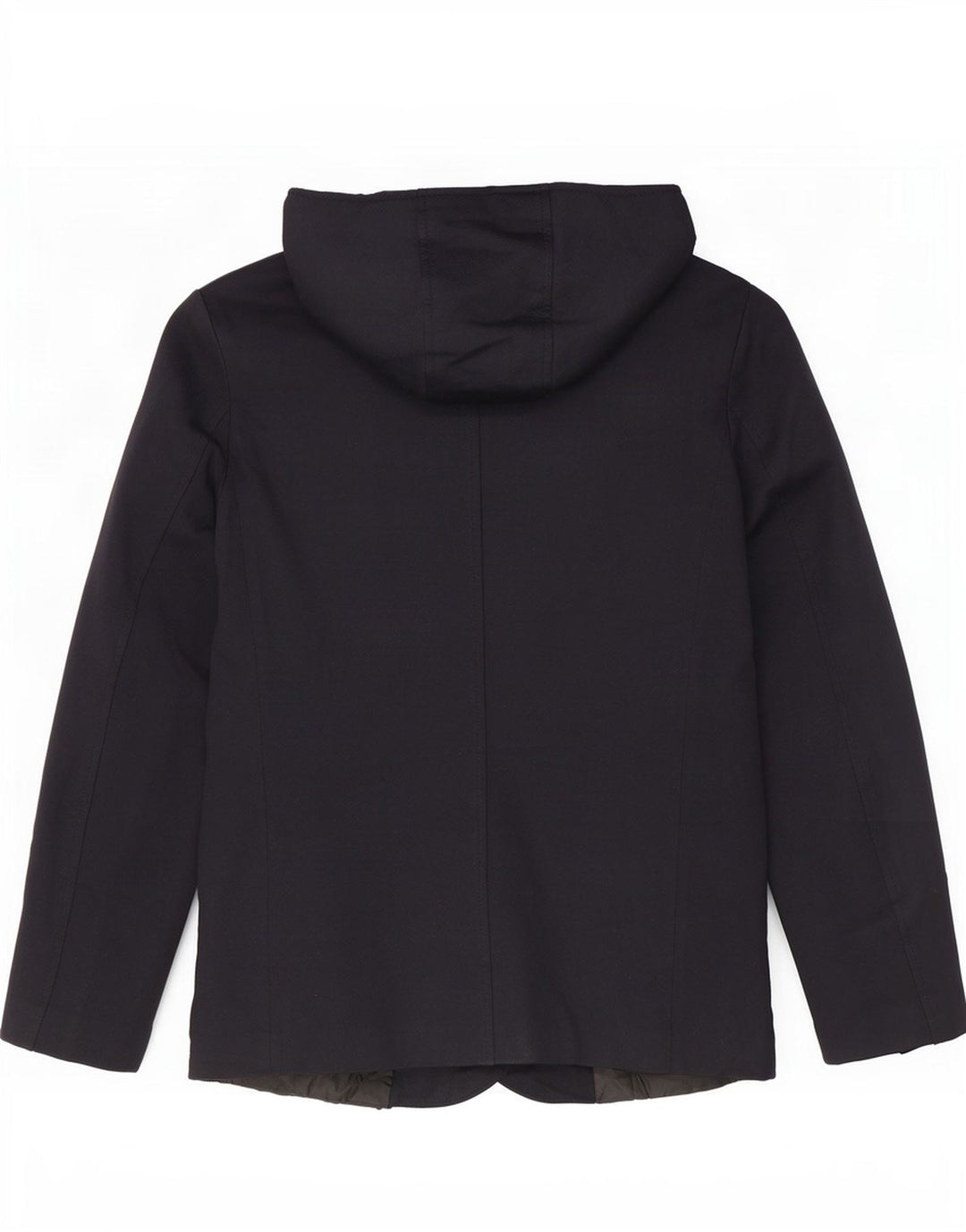 Zara Herre Hooded Utility Jacket UK 38 Medium Navy Blue