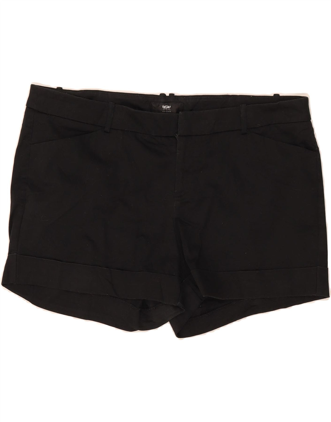 MOSSIMO Womens Casual Shorts US 16 2XL W38 Black Cotton Vintage Mossimo and Second-Hand Mossimo from Messina Hembry 