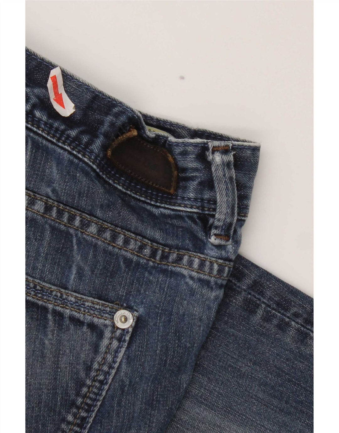 Massimo Dutti Herre Capri Jeans EU 42 Large W32 L20 Blå Bomuld