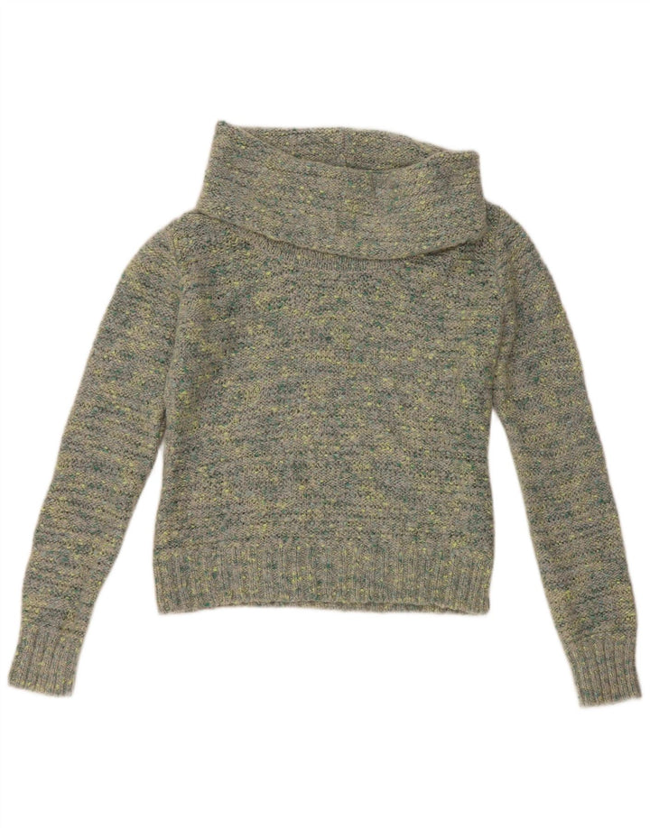Orsay Dame Roll Neck Jumper Sweater UK 14 Large Multicolored Flecked
