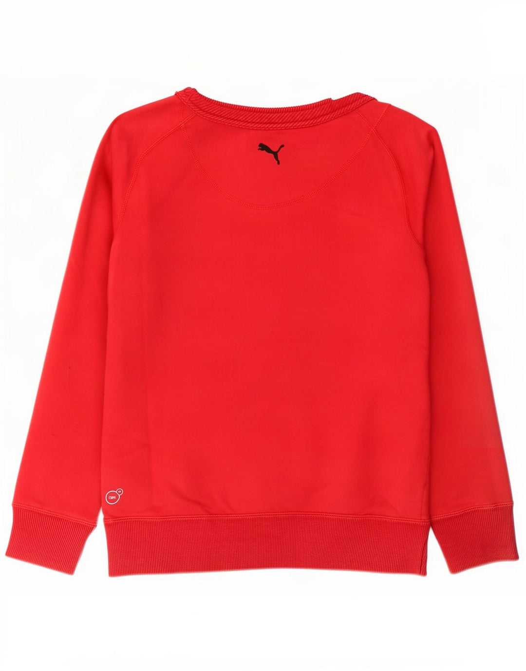 Puma Graphic Sweatshirt Jumper UK 10 Lille rød bomuld