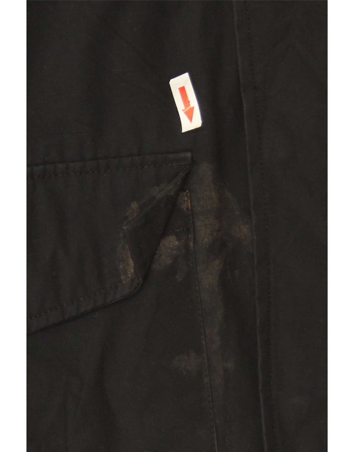 Levi's Sherpa Utility-jakke med hætte til mænd UK 38 Medium Black Polyester