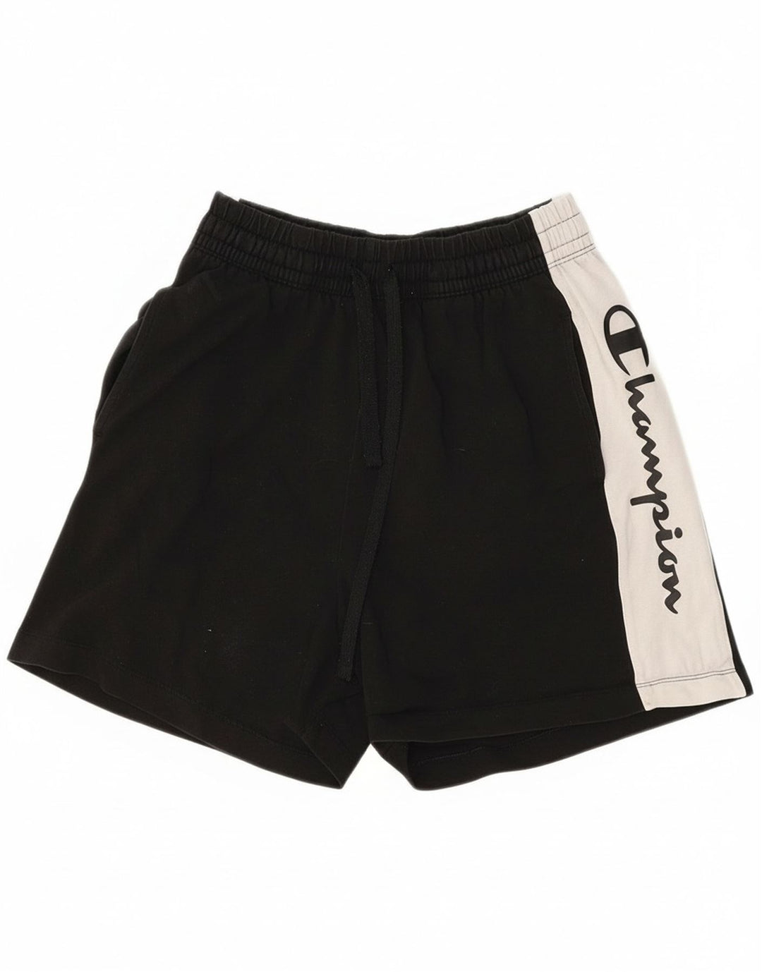 Champion kvinders grafiske sportsshorts UK 12 medium sort farveblok