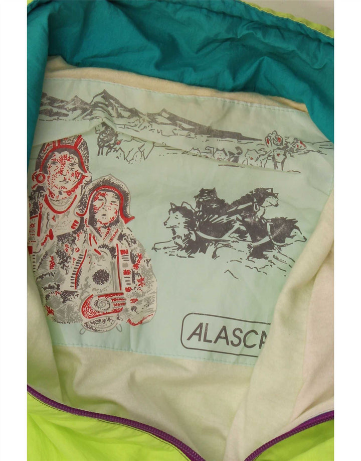 Vintage Regnjakke til mænd UK 46 3XL Flerfarvet Colourblock
