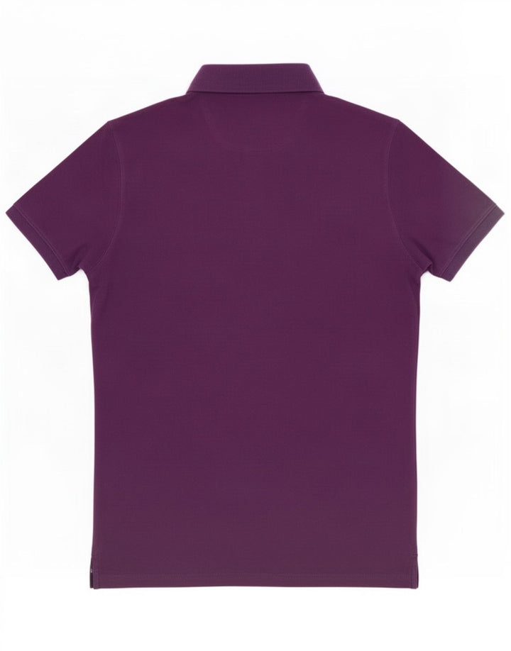 Massimo Dutti Herre poloshirt Medium Lilla Bomuld