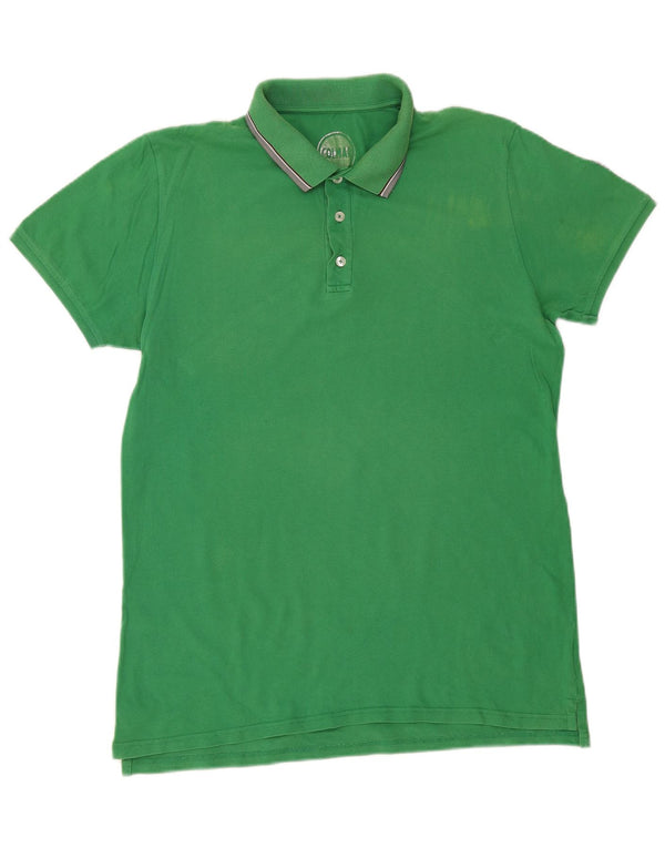 COLMAR Grafisk Polo Shirt til mænd 2XL Grøn