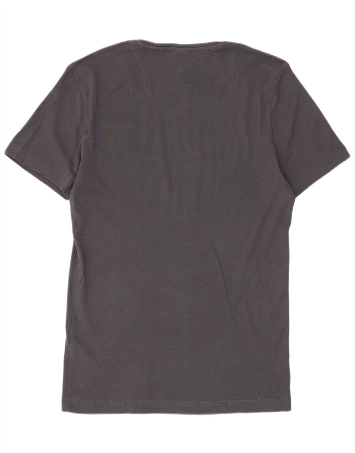 G-Star Herre Grafisk T-Shirt Top Stor Grå Bomuld