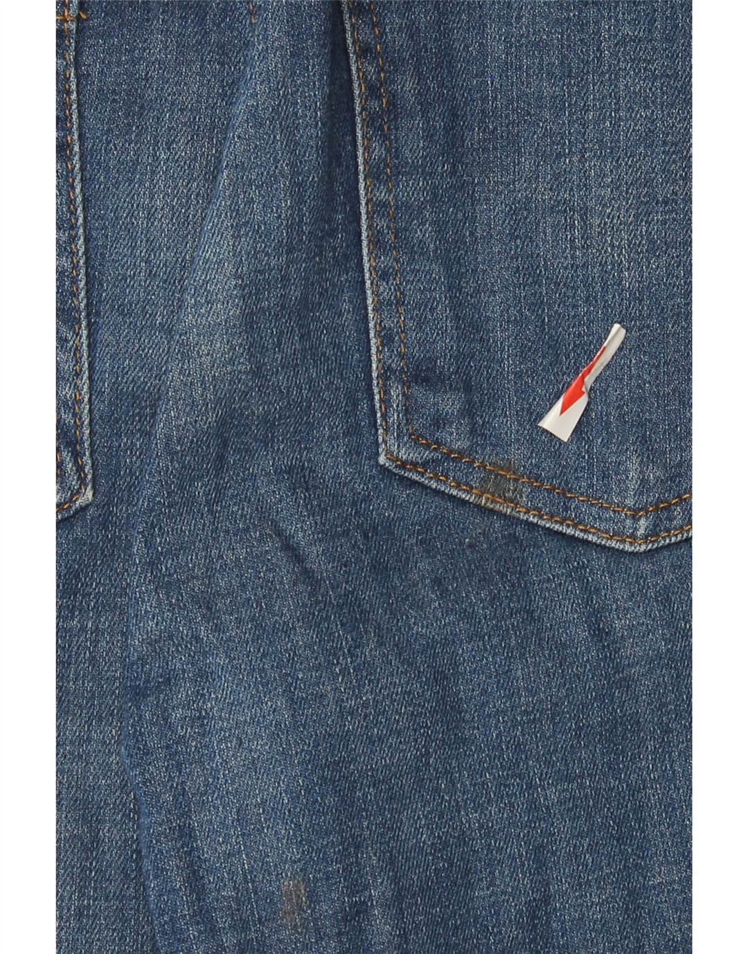 Zara Dame Bootcut Jeans EU 38 Small W28 L27 Marineblå Bomuld