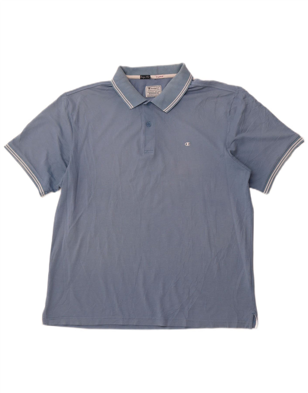 CHAMPION Herre Easy Fit Polo Shirt XL Blå