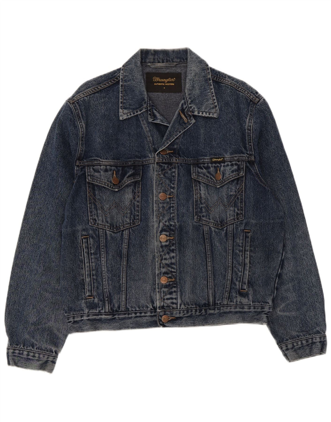 Wrangler Herre denimjakke UK 36 Small Blue Cotton