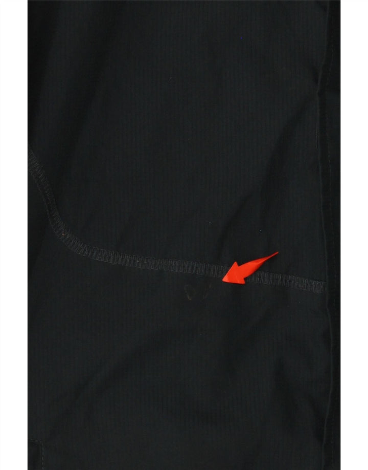 ADIDAS drenge Munster Rugby hættetræningsdragt topjakke 11-12 år Sort