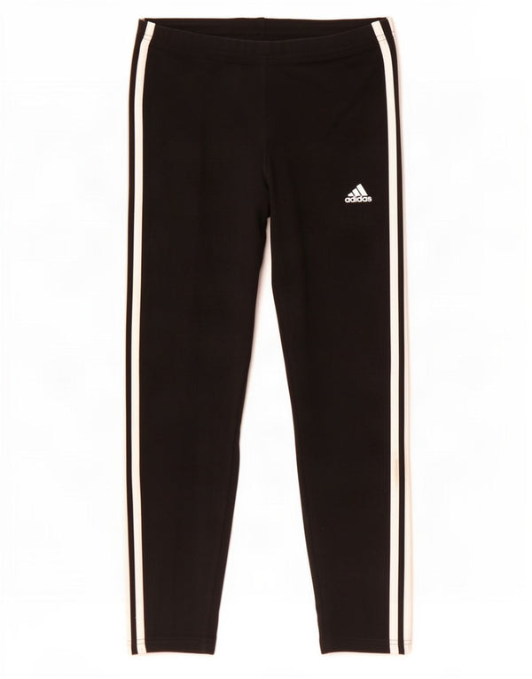 Adidas Dame Tight Fit Crop Leggings UK 12/14 Medium Black