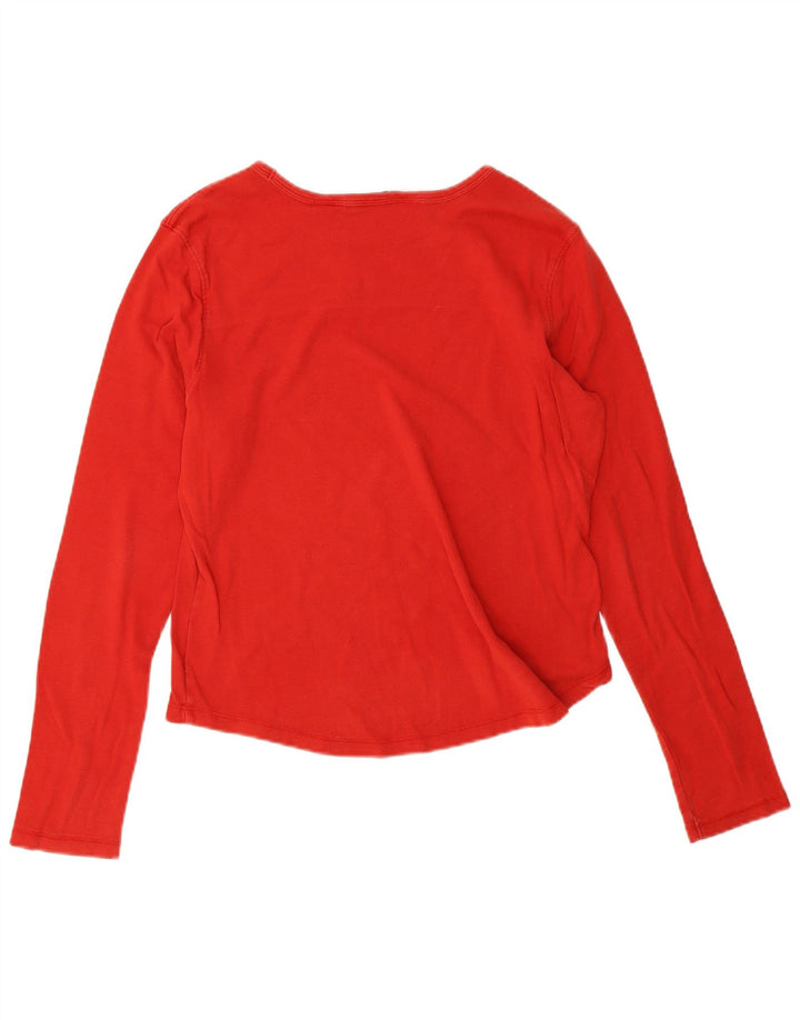 Tommy Hilfiger Dame Top Langærmet UK 18 XL Rød