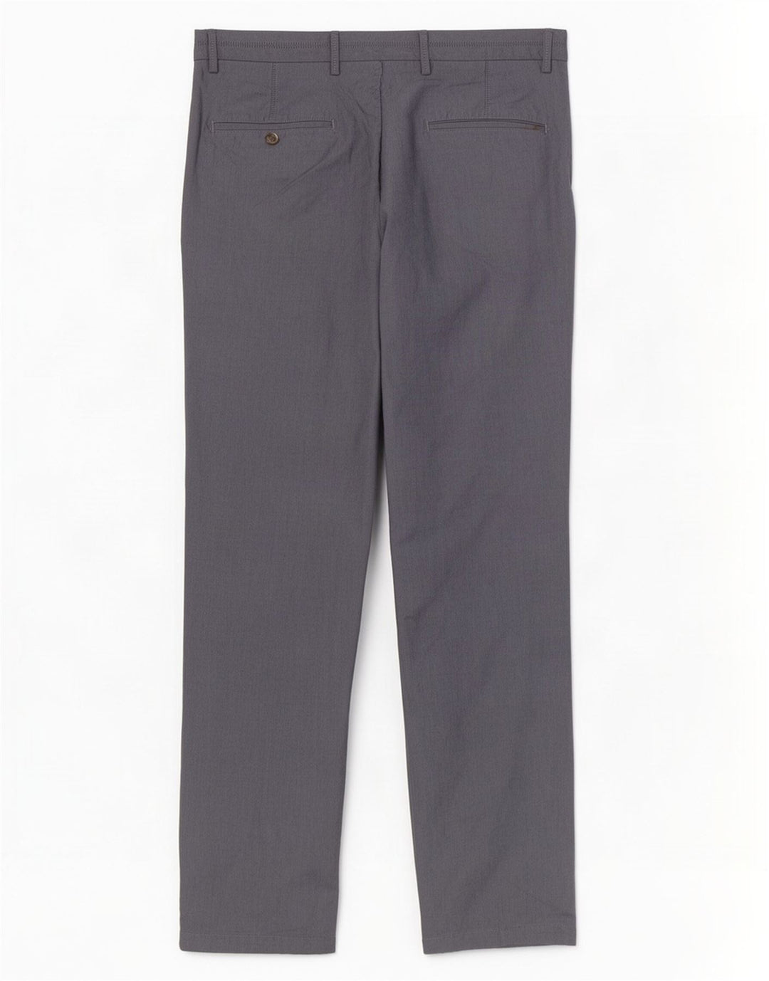 Massimo Dutti Herre Lige Chinobukser EU 40 Medium W31 L30 Grå Bomuld