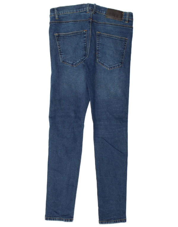 French Connection Dame Skinny Jeans W30 L32 Blå Bomuld