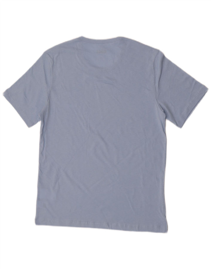 Hugo Boss Herre T-Shirt Top Medium Blå Bomuld