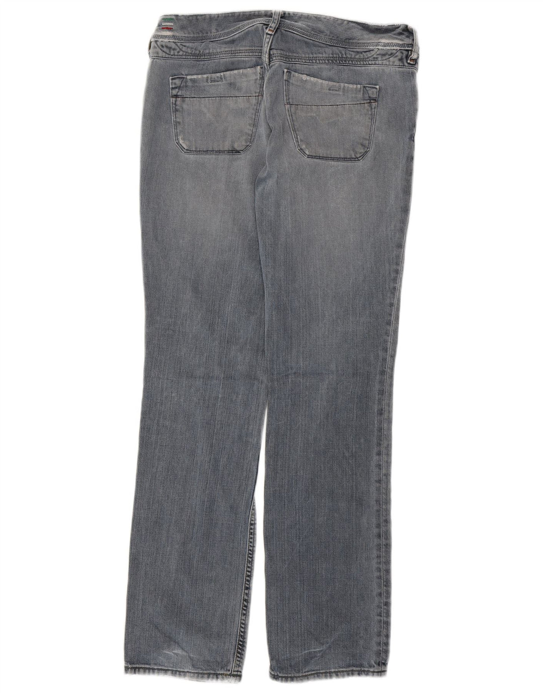 DIESEL Herre Lowky Straight Jeans W31 L32 Blå Bomuld
