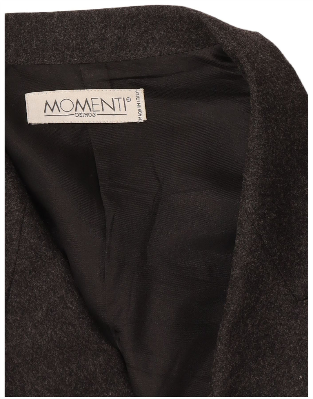 Momenti Dame Dobbeltradet Blazer Jacket UK 14 Medium Grey