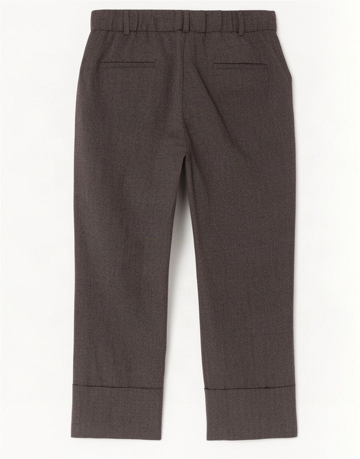 Zara Lige Chinobukser til kvinder EU 42 Large W32 L28 Grå polyester