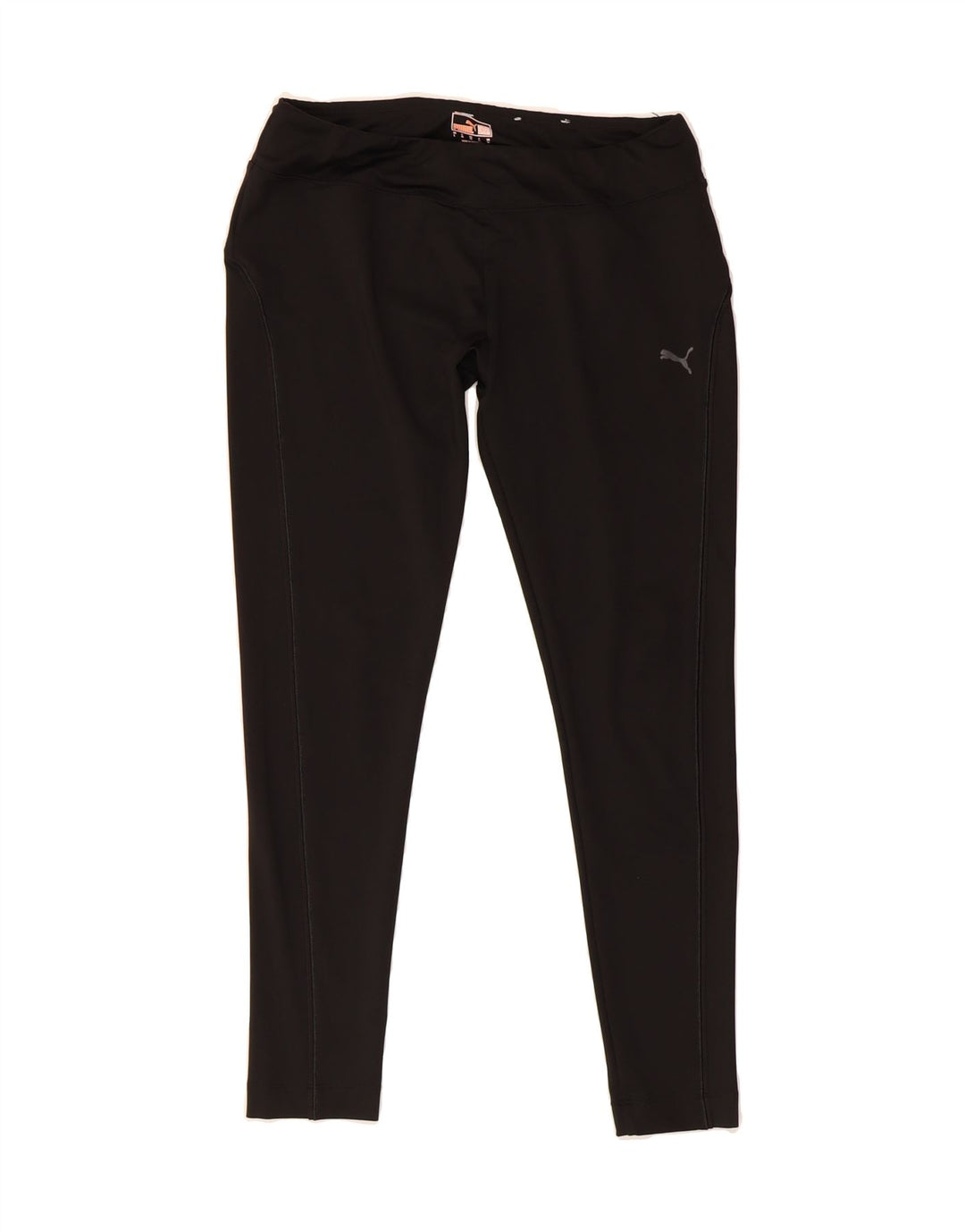PUMA Womens Leggings UK 14 Large Black Vintage Puma and Second-Hand Puma from Messina Hembry 