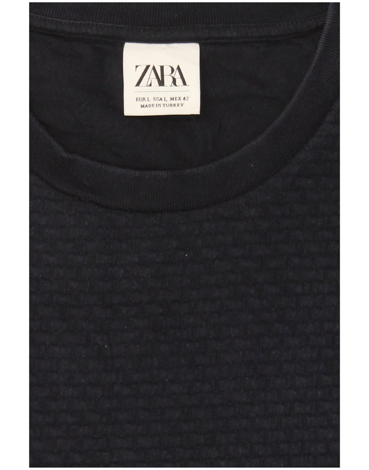 Zara Sweatshirt til mænd, stor marineblå